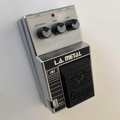 Ibanez LA Metal LM7 1980s - Silver image 4