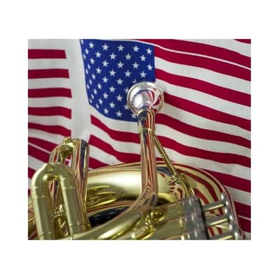 John Packer JP2054 Key of Marching Euphonium w/ABS Hard Plastic Case, Mouthpiece & Valve Oil image 13