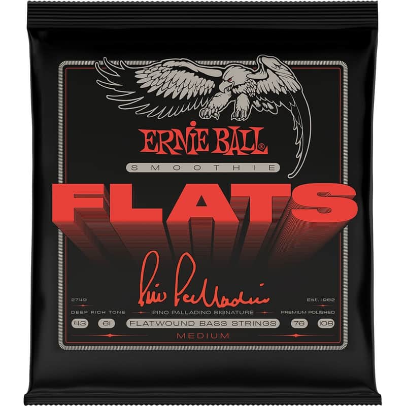 Ernie Ball 2749 Pino Palladino Smoothie Flats Medium 43 108 image 1