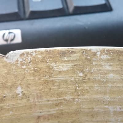 Ludwig VINTAGE Ludwig Standard 18" Crash Cymbal PAISTE 60s 70s image 11