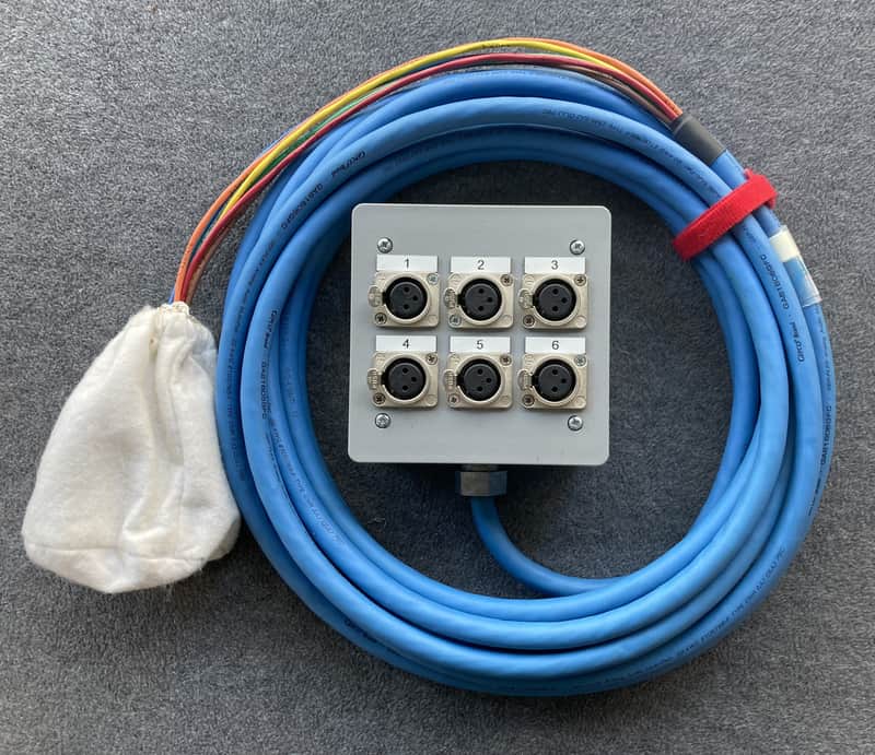 MIND-BLOWING SAVINGS: Custom 6ch 25ft XLR Sub Snake for $100!