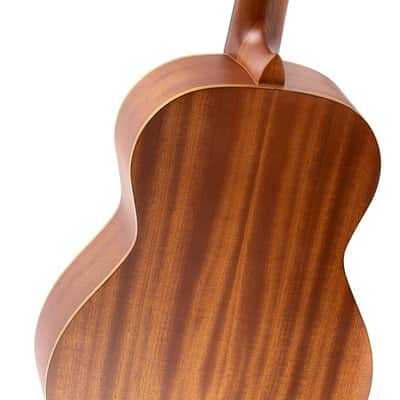 Ortega R122-3/4 Family Series Cedar Top Mahogany Neck 3/4-Size Nylon 6-String Classical Acoustic Guitar w/Gig Bag image 8