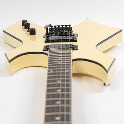1992 B.C. Rich Warlock MIJ White w/ Licensed Floyd Rose Double Locking Tremolo, Certified Shred Pedigree image 9