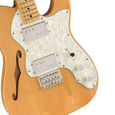 Squier Classic Vibe '70s Telecaster® Thinline, Maple Fingerboard, Natural, 0374070521 image 3