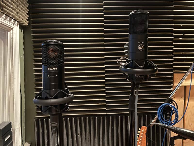 Warm Audio WA-8000 Large Diaphragm Tube Condenser Microphone 2021 - Present - Black image 1