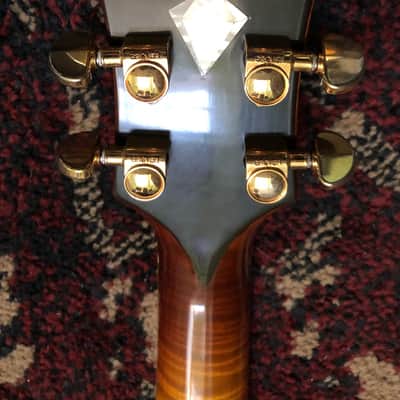 Roger Borys B-120 Deluxe 2012 Honeyburst image 6