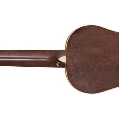 Vintage VTR800PB-USB Viator Paul Brett USB Electro-Acoustic Travel Guitar Antiqued image 8