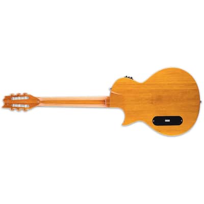 ESP LTD TL-6N Natural Thinline Nylon-String Acoustic-Electric Guitar  TL-6 N - Brand New! image 3