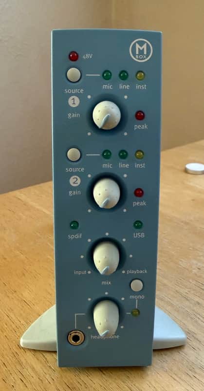 Digidesign MBox USB Audio Interface 2002 - 2005 - Light Blue image 1