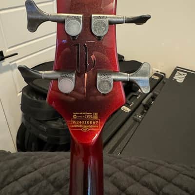 Schecter Nadja Peulen NP-4 Bass Guitar - Syren 678 image 9