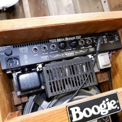 Mesa Boogie Mark Five 25 2-Channel 25-Watt Custom Guitar Combo - Red Oak & Wicker With Electro-Voice Black Shadow image 11