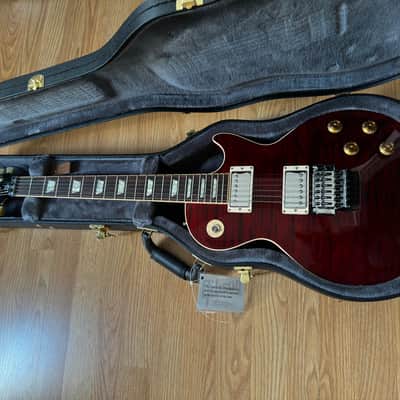 Gibson Custom Shop Alex Lifeson Rush 40th Anniversary Les Paul Axcess 2015 - Quilted Ruby Red image 1