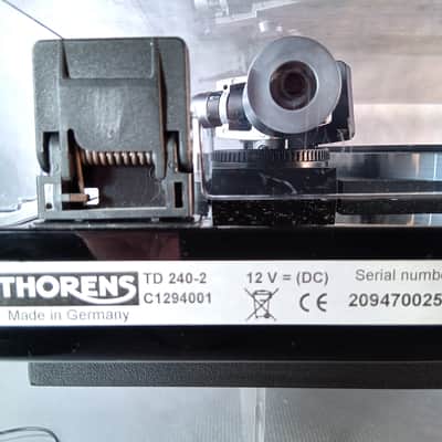 Thorens TD 240 - 2 giradischi / Year 2000 image 9
