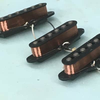 1989 Fender Japan MIJ FujiGen Loaded Strat Flat Pole Pickups Full Wiring Harness image 7