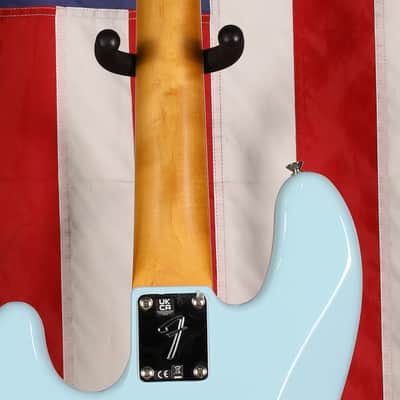 Fender Gold Foil Jazz Bass - Sonic Blue image 6