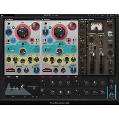 Waves MultiMod Rack Multiband Modulation Rack Plug-In for Distortion Modules (Download) image 4