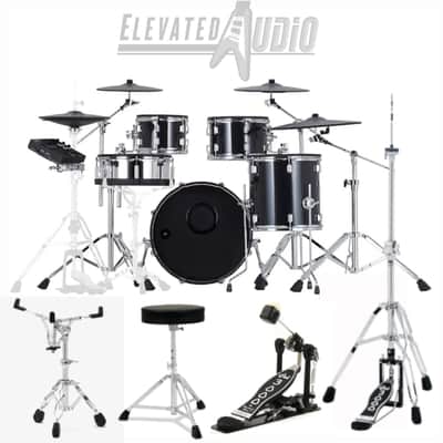 Roland VAD507 Acoustic Design Series V-Drums w/ Snare Stand, Throne & DW Pedals. Buy from CA's #1 Dealer. image 1