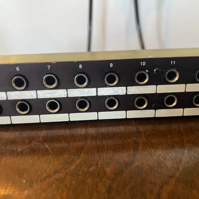 Furman PB-40 Patchbay - 40× 1/4" TRS / TS In/Out with Rack mount bolts. image 3