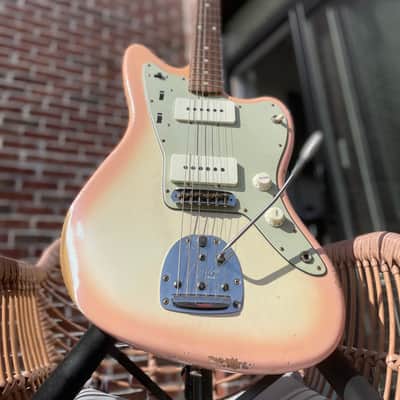 Custom Shop Jazzmaster Shell pink/olympic white Chicago special image 10