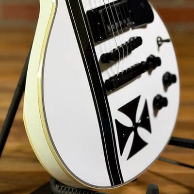ESP LTD Signature Series James Hetfield Iron Cross Electric Guitar - Snow White image 9