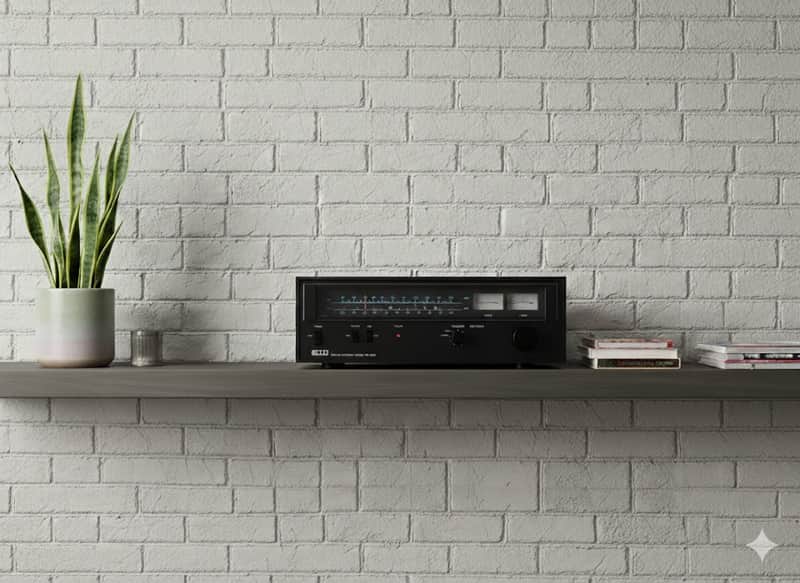 Revac TR 6001 stereo tuner / Year 1980 - nero image 1