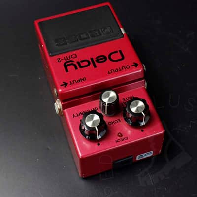 Boss DM-2 Delay (Black Label) 1981 - 1984 - Pink image 5