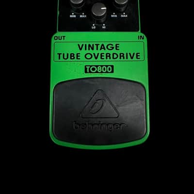 Behringer TO800 Vintage Tube Overdrive 2010s - Green image 1