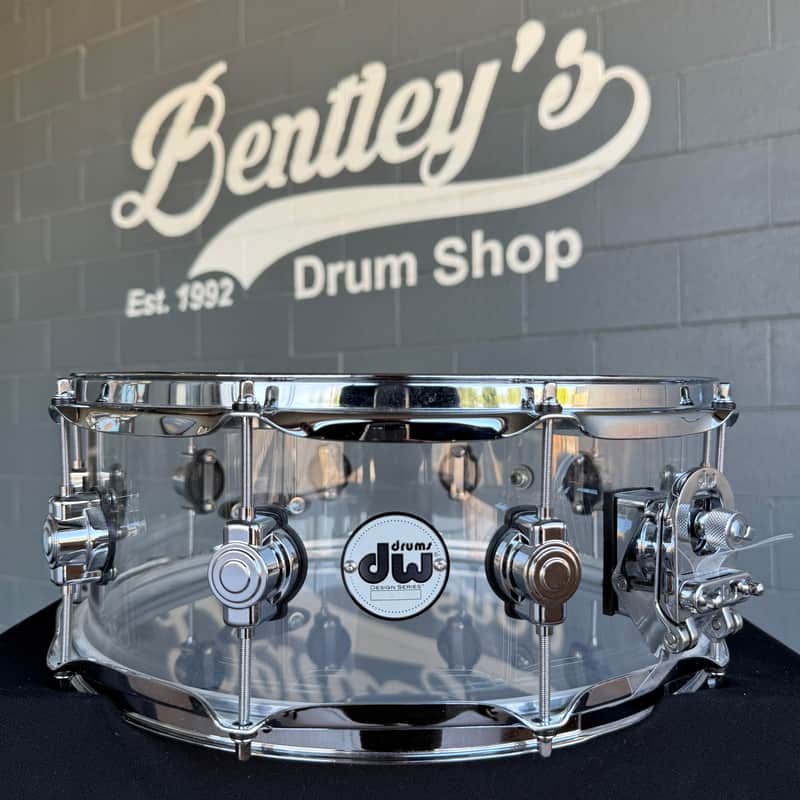 DW Design Series 5.5x14" Acrylic Snare Drum *Store Demo* (Rm4) image 1