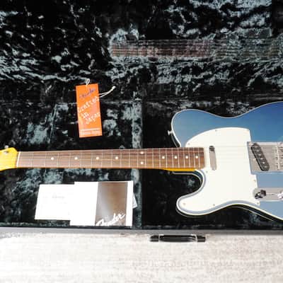 Fender Japan Left-Handed Telecaster Custom Reissue Old Lake Placid Blue MIJ 2006–2008 TL62B-87L image 16