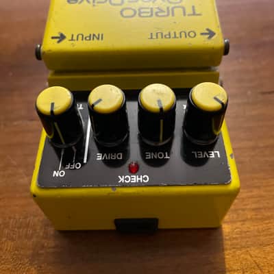 Boss OD-2 Turbo OverDrive (Black Label) 1985 - 1988 - Yellow image 5