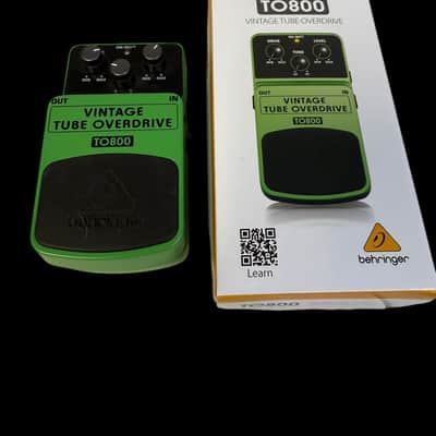 Behringer TO800 Vintage Tube Overdrive | Reverb