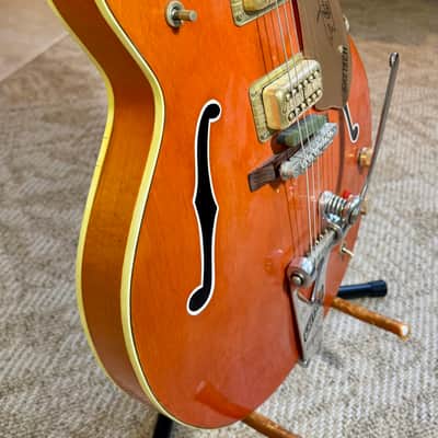 Gretsch 6120 Chet Atkins Hollow Body 1963 - Orange image 3