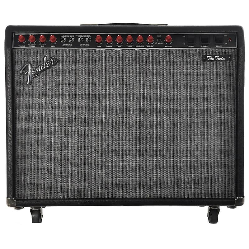 Fender The Twin 2-Channel 100-Watt 2x12" Guitar Combo 1987 - 1994 image 1