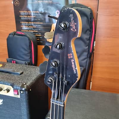 Sandberg California VM4 Oliver Riedel Signature Hardcore Aged Black Bass Guitar image 11