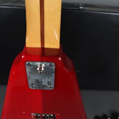 Kramer Vanguard USA 1982 Two Tone Trans Red Zebra image 18