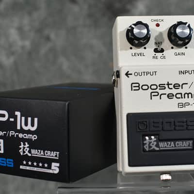 Boss BP-1w Booster Preamp Waza Craft Drive Pedal w FAST n Free Shippping image 1