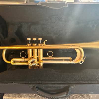 WOW! Super Nice Antoine Courtois Evolution IV Bb Trumpet In Raw Brass L@@K! image 1