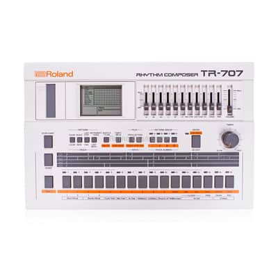 Roland TR-707 Rhythm Composer Drum Machine Vintage Analog Synthesizer TR707