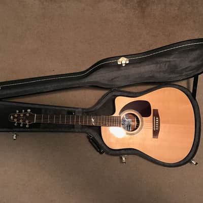 Seagull Artist Series Portrait CW Cutaway Acoustic Guitar image 13