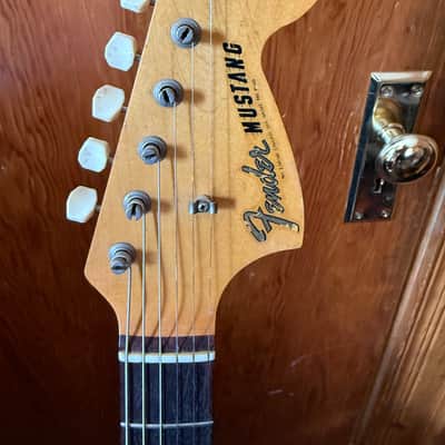 Fender Mustang Guitar with Rosewood Fretboard 1967- White Refin image 7