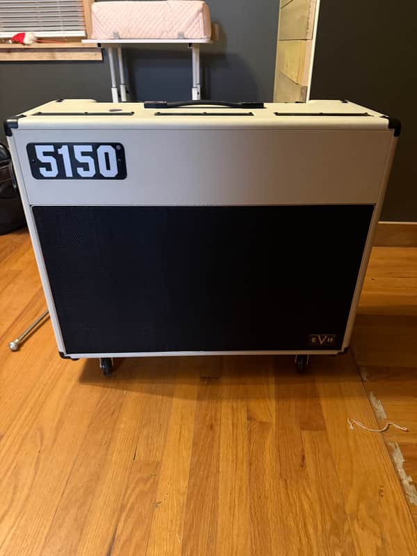 EVH 5150 Iconic Series 2-Channel 60-Watt 2x12" Guitar Combo 2023 - Present - Ivory image 1