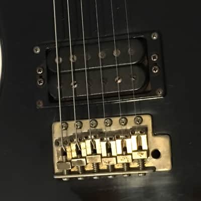 1981 Vintage Kramer Voyager  Single Humbucker Black with Case image 5