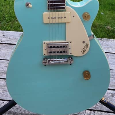 Gretsch G2215-P90 Streamliner Junior Jet Mint Metallic 2020 image 2