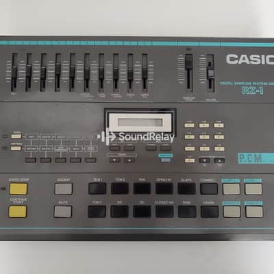 Casio RZ-1 - Drum Machine Sampler Sequencer - Manual included - Tested image 2