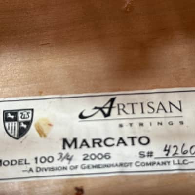 Artisan Strings Marcato Model 100 3/4 Size Cello (2006) — Serial #4260-W/ Gig bag. image 2