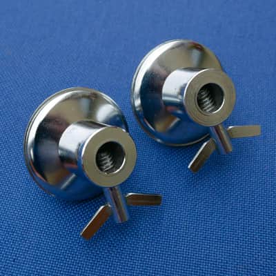 Gretsch Stop Sign Disappearing Bassdrum Spurs Brackets Part 4966 Vintage image 2