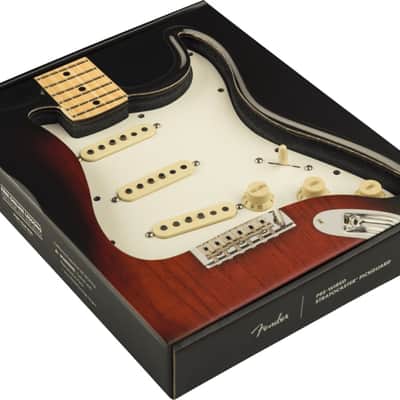 FENDER Pre-Wired Pure Vintage '65 Loaded Strat w/RWRP Middle, Parchment, 11-Hole image 2
