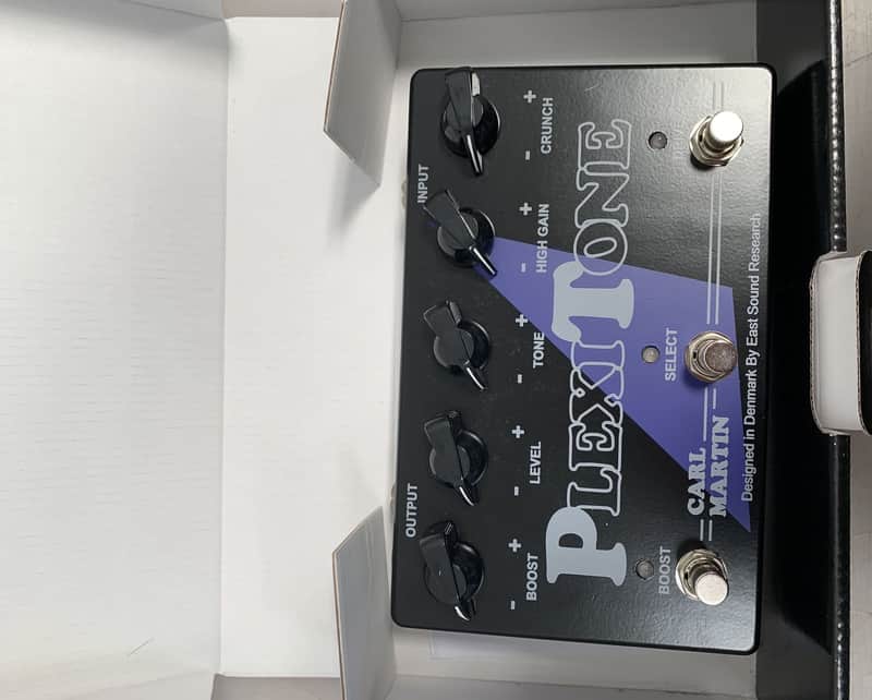 Carl Martin Plexitone Pro Series 3 channel distortion overdrive 9v Pedal image 1
