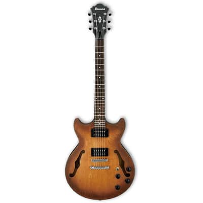 Ibanez AM73B Hollow Body Electric Guitar (Tobacco Flat) image 2