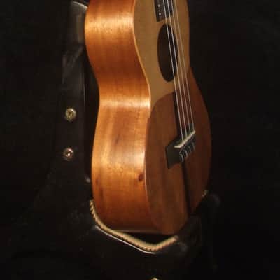 Handmade Soprano Ukulele, Solid Spruce, Hawaiian Koa, Mermaid Inlay, Soft-bag, Bruce Wei UG13-2225 image 3